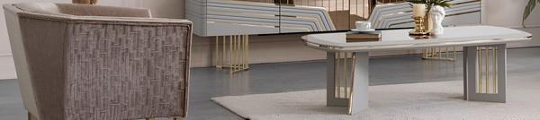 Design Sessel & Couchtisch Japandi Stil Holz Modern Edel.-image