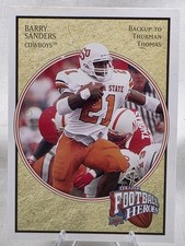 2013 Upper Deck #BS-3 Barry Sanders College Football Heroes: Barry Sanders