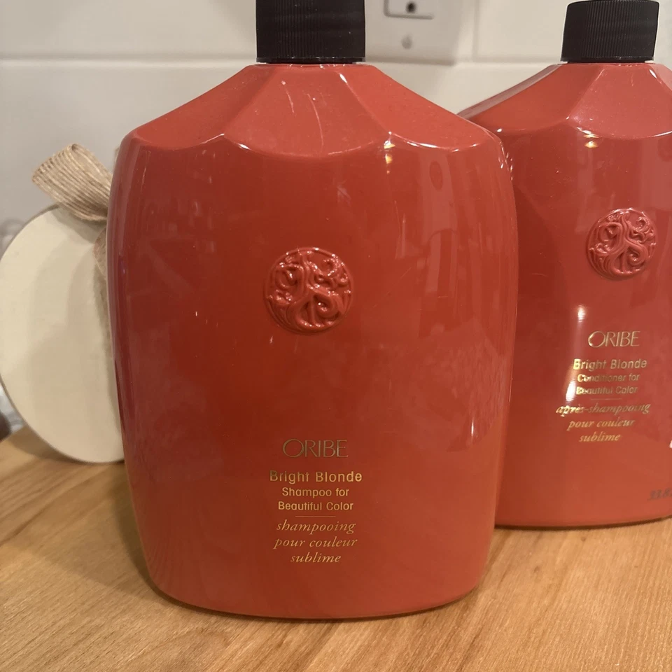 Oribe Bright Blonde Shampoo And Conditioner 33.8 oz (1000 Ml) Brand New  NFR - Image 2 of 4