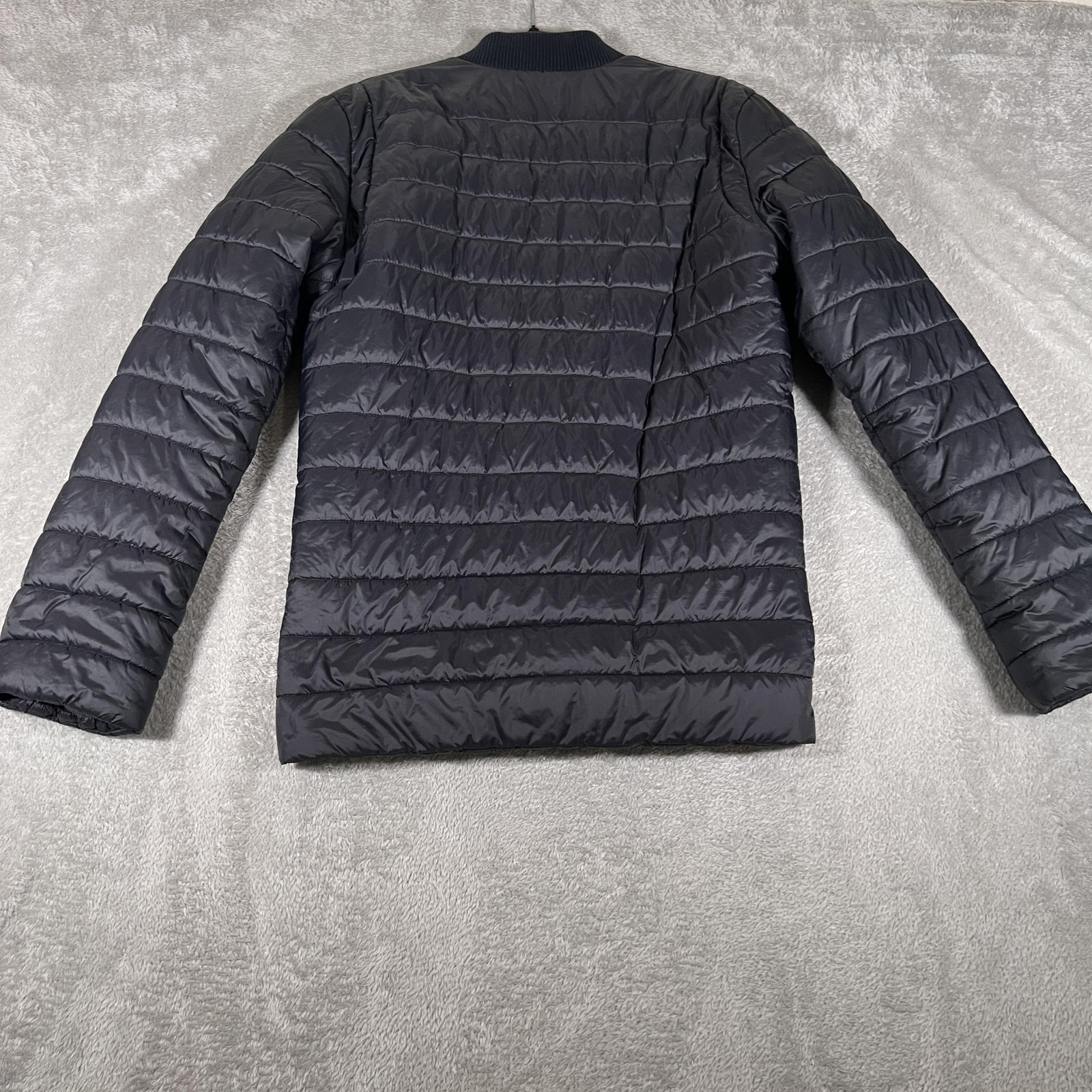 Outerknown Evolution Quilted Jacket Mens XS Black… - image 6