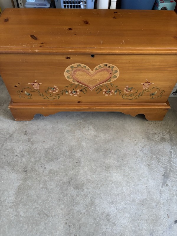 vintage lane cedar hope chest