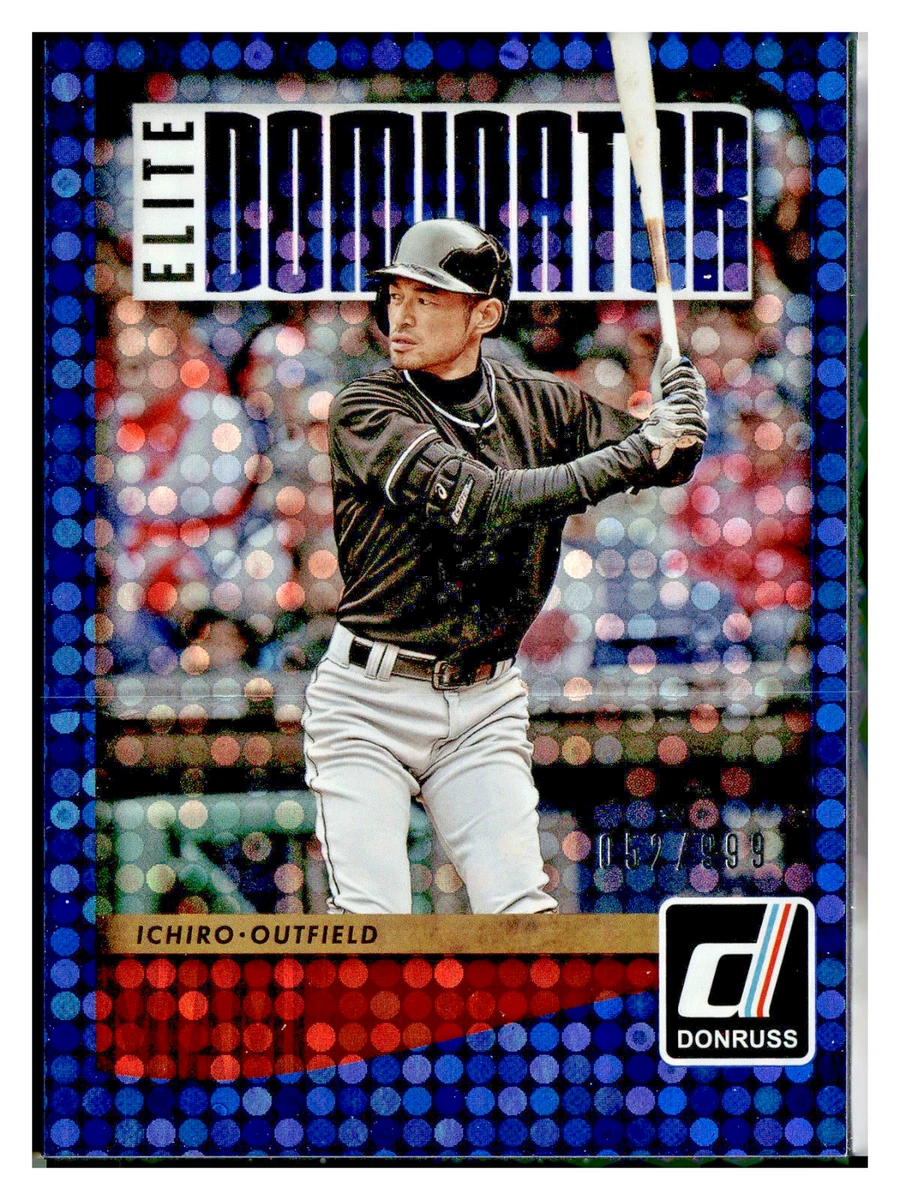 Donruss Ichiro Suzuki Baseball Serial Numbered Sports Trading