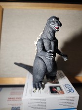Vintage 2002 Bandai Toho 6.5" Godzilla 1954 Style Poseable Vinyl Action Figure