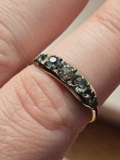 Antique 5 Paste Gold Double (Plated) Ring