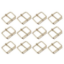 12 Stück Rollschnallen 30x20mm(1.18"x0.79") 3mm dick, Mehrzweck Gürtelschnalle