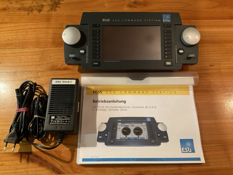 ESU ECoS II Command Station mit Betriebsanleitung