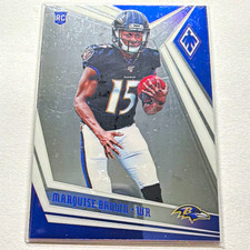 Panini 2019 Phoenix Marquise Brown Baltimore Ravens #107 Rookie Card. rookie card picture