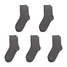 Kids Viscose Bamboo School Socks Soft flate Seam Color Anti Odor Thin