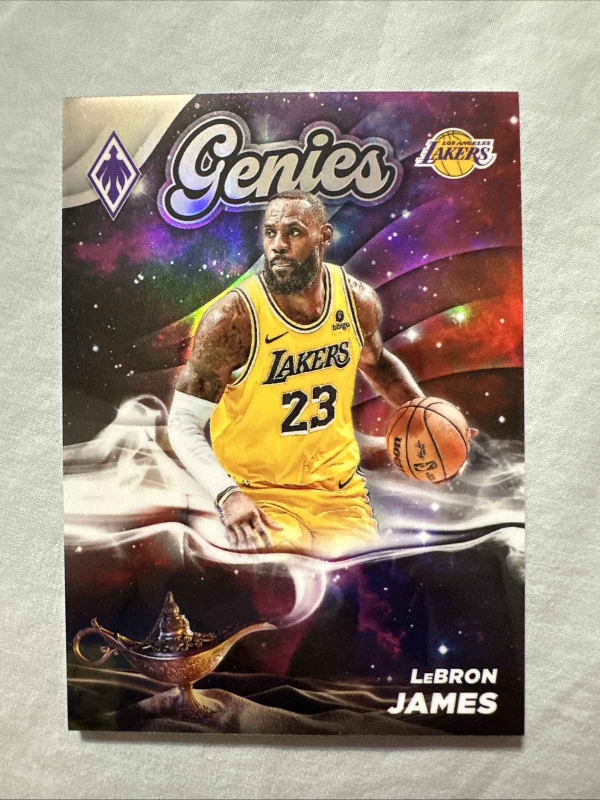 2023-24 Panini Phoenix LeBron James Genies SSP CASE HIT #9 Los Angeles Lakers