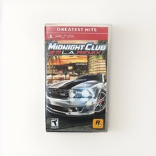 Midnight Club L.A. Remix Sony PlayStation Portable PSP CIB Tested Greatest Hits