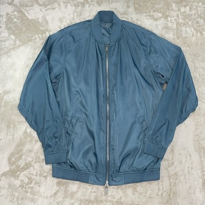 KITH Teal Full Zip Windbreaker with F.O.E Patch On The Back Men s XL - Excellent