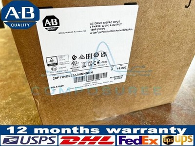 20F11ND022AA0NNNNN Ser/A Powerflex 753 Factory Sealed #xh
