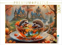 Calvendo Puzzle Sweet Tea Time | 1000 Pieces, Finished Size 25.2 × 18.9 In (64 ×