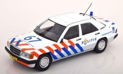 Triple 9 1:18 Mercedes 190 W201 Polizei Niederlande 1993