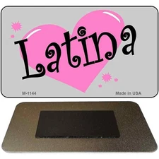 Latina Novelty Metal Magnet Fridge Refrigerator Home Kitchen Decoration