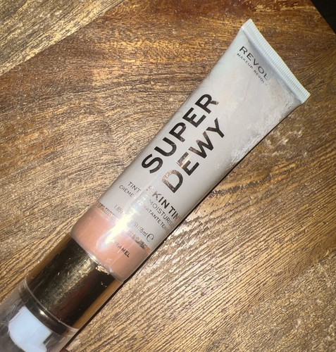 REVOLUTION SUPER DEWY SKIN TINTED MOISTURIZER Caramel 1.85 fl oz NEW - Picture 1 of 2