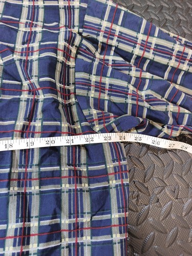 Chaqueta de golf pulóver de nailon a cuadros manga larga La Mode de colección años 90 mediana para hombre - Imagen 8 de 9