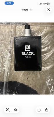 Rue21 CJ Black Cologne Spray  (1.7 fl oz / 50 ml)  New No Cap