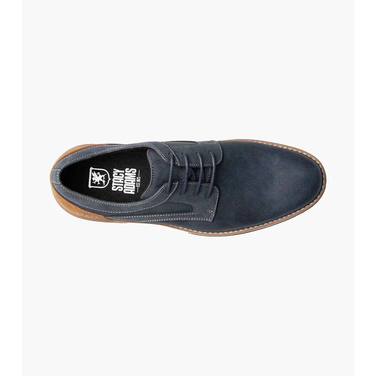 Stacy Adams Shoes Phineas Plain Toe Oxford Navy Size 7 — photo 2
