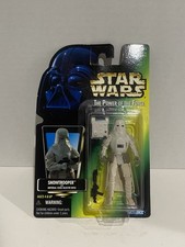 Star Wars Snowtrooper Hologram Green Action Figure POTF Hasbro Vintage 1997
