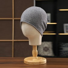 Wool Men's and Women's Rolled-Edge Fall and Winter Hat Warm Knitted Hat