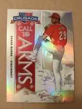 2025 Panini Crusade - Call to Arms Chase Burns #17 (RC) Prizm Silver