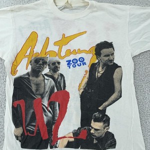 U2 黒 1991 U2 ZOO TV TOUR T U2 黒 1991 U2 ZOO TV TOUR T