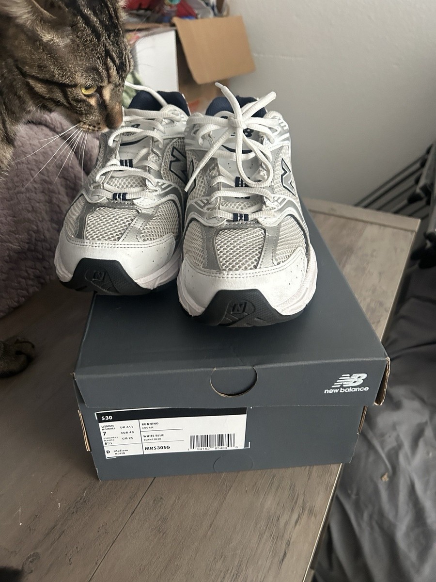 New Balance 530 White Natural Indigo MR530SG Men's Running