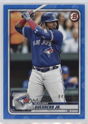 2020 Bowman Blue 49/150 Vladimir Guerrero Jr #50 hd2