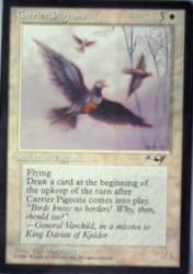 Carrier Pigeons - Alliances
