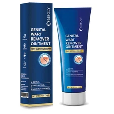 Genital Wart Remover Cream - Salicylic Acid Ointment for Men & Women