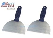Warner 186 Flexible Carbon Steel 6" Drywall Putty Tape Broad Flex Knife USA MADE