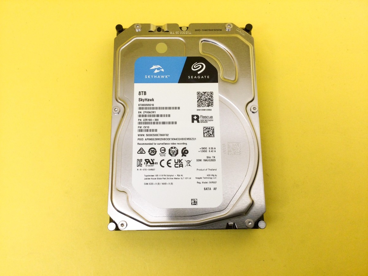 Seagate SkyHawk 8TB 7.2K SATA 6Gb/s 256MB 3.5