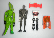 Vintage 1970s Mego Micronauts Repto Action Figure Accessories Lot Parts Repair