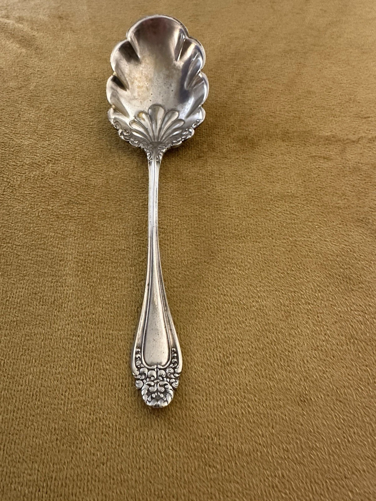 RTP4 Casserole Spoon Royal Plate Silverplate
