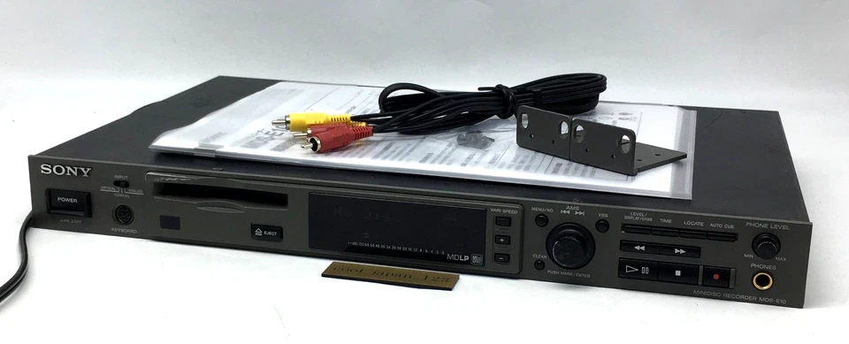 Sony MDS-E10 Professional MD Recorder Player Rack Mount funktioniert getestet gewartet