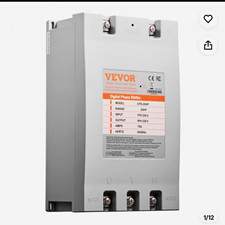 VEVOR CPS-20HP Digital Phase Converter 20HP 70A 220V 1PH to 3PH Open Box