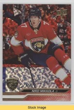 2023 Upper Deck Extended Series Speckled Rainbow Foil Niko Mikkola #561 READ fn5
