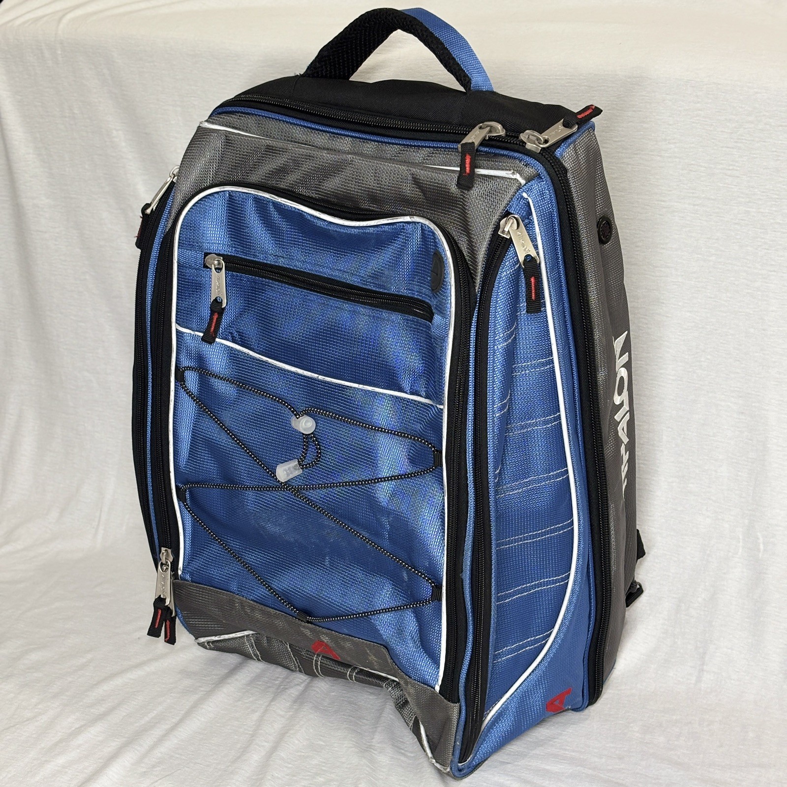 Athalon Ski/Snowboard Boot Bag Backpack Blue Downhill Skiing 