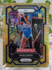 2024 Panini WNBA Monopoly Gold Millionaire Shimmer #68 Angel Reese /500 RC
