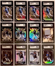 Lot (21) Fernando Tatis Jr. 2019 Donruss Chronicles Obsidian Prizm SGC 9/ 9.5 RC