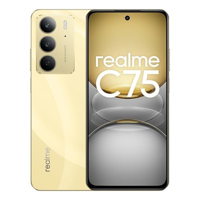 ト*ヤ様 realme C75 Android スマホイエロー SiMフリー Realme C75 Dual-SIM 128GB ROM + 8GB RAM (GSM Only | No CDMA