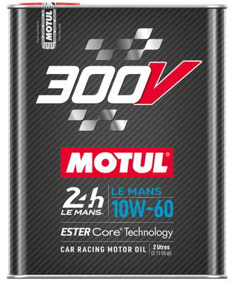 MOTUL 300V LE MANS 10W-60 Motoröl 2 Liter Rennsport Öl ESTER CORE Motorenöl