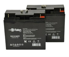 Raion Power 12V 18Ah Replacement Battery For Casil CA12180 2PK