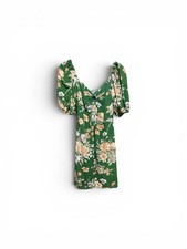 Sim &Sam Floral Puff Sleeve Dress L