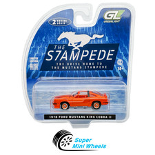 Greenlight 1978 Ford Mustang King Cobra Ii Orange - The Mustang Stampede 164