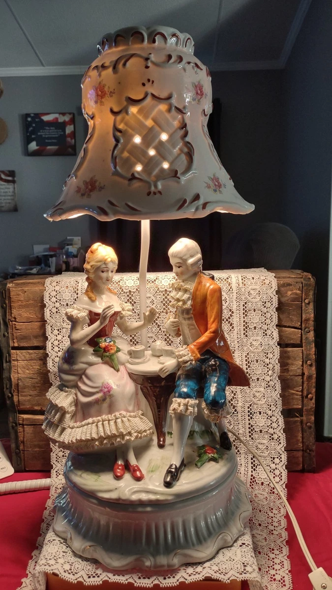Capodimonte Original Victorian Antique Collectible Lamps for sale