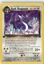 dark dragonair pokemon card price Dark Dragonair Pokemon Team Rocket 1st Edition #33 PSA 8 main image 1