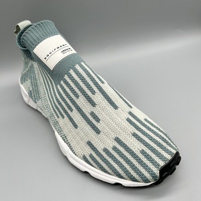 2018 Adidas EQT Support Sock PK Raw Green B37525 Herren Uk 10,5 Turnschuhe