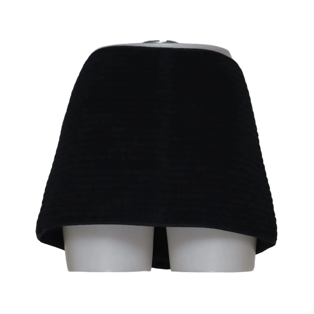 Isabel Marant, Wickelrock, Größe: 36, Schwarz, Baumwolle/Leder, Einfarbig #P5z